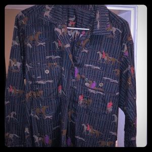 Handmade Vintage Button Down Blouse